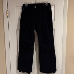 L.L. Bean Women's Black Insulated Snow/Ski Pants size Medium Petite